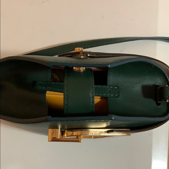 DANSE LENTE
Green Johnny Mini Leather Bucket Bag - Picture 10 of 12